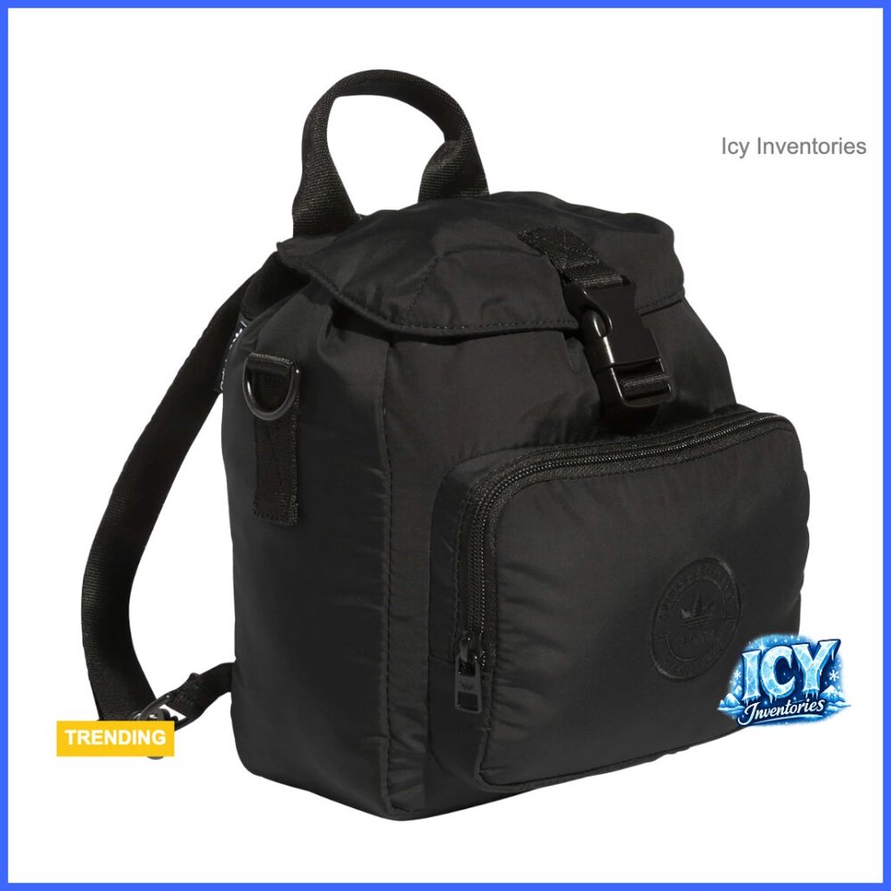 Polyester Mini Backpack With Adjustable Crossbody… - image 1